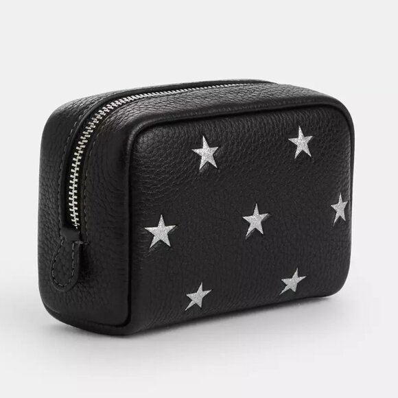 🌟 Coach Pouch Wristlet With Star Print - Picture 2 of 10